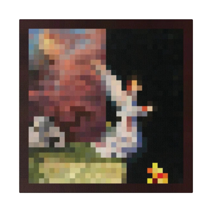The Fall- Minecraft - Kanvas Tablo