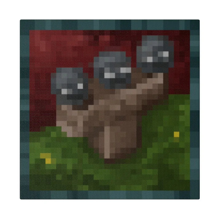 Wither - Minecraft Kanvas Tablo