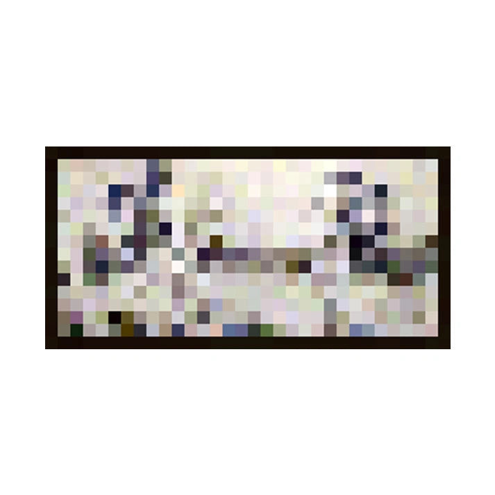 Bonjour Monsieur Courbet - Minecraft Kanvas Tablo