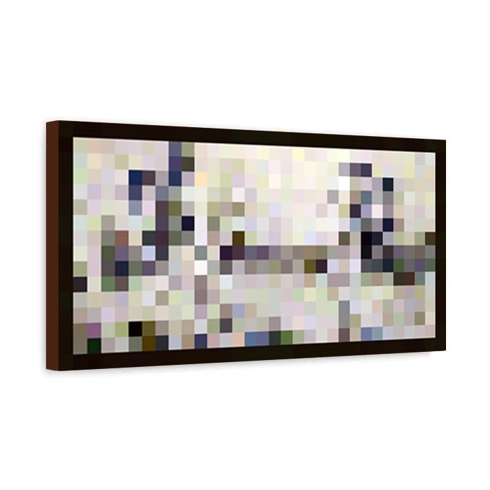 Bonjour Monsieur Courbet - Minecraft Kanvas Tablo