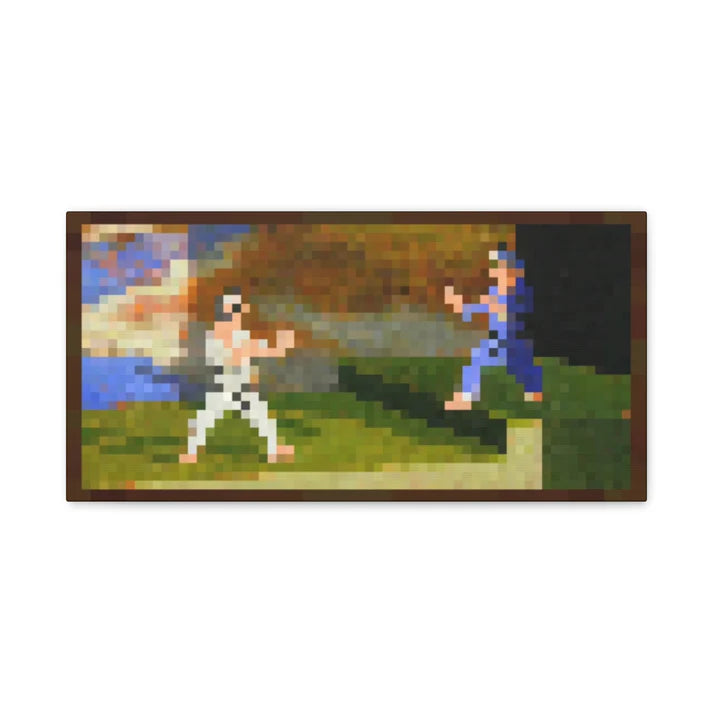 Fighters - Minecraft Kanvas Tablo