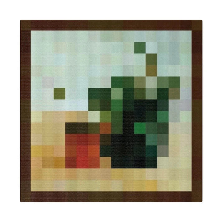 Paradisträd - Minecraft Kanvas Tablo