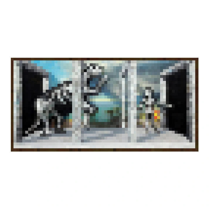 Passage - Minecraft Kanvas Tablo
