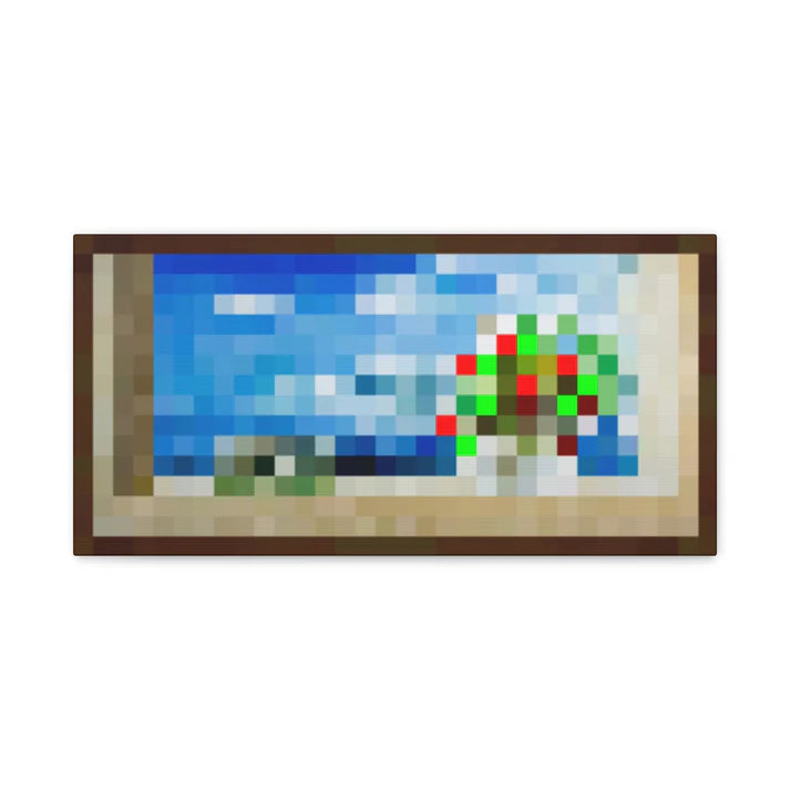 Seaside - Minecraft Kanvas Tablo