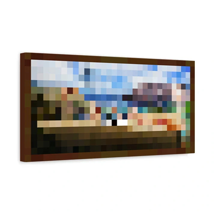 The Pool - Minecraft Kanvas Tablo
